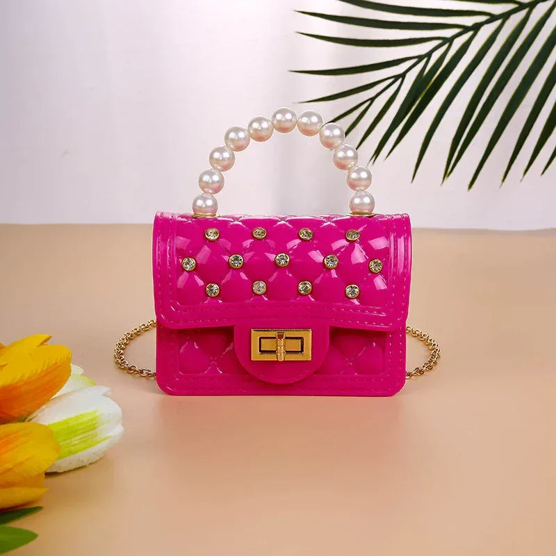 Women's Fashion Pearl Hand Shoulder Messenger Bag - DanaFashionstore
