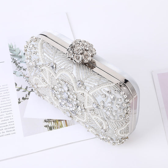 Women's European And American Style Party Bag With Diamonds - Dana Fashion