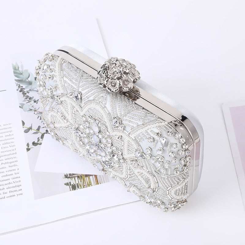 Women's European And American Style Party Bag With Diamonds - Dana Fashion