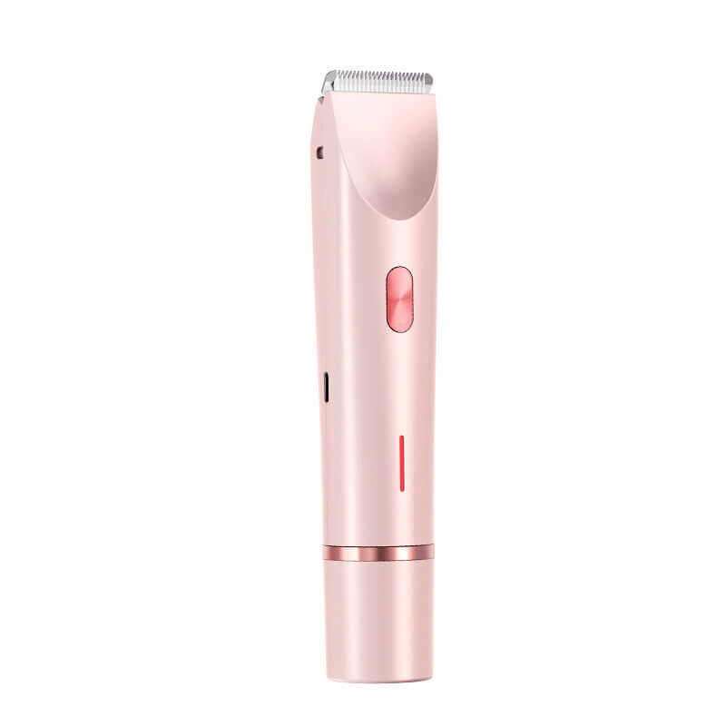 2 In 1 Hair Remover Women's Double Head Shaver Private Pubic Hair Trimmer Electric Razor Wet Dry Electric Body Hair $58.05 Dana Fashion Color: Blue set1 Power supply mode: USB Beauty Tools Overview: 1. Comfortable and Safe Shaving: Engineered for a painle