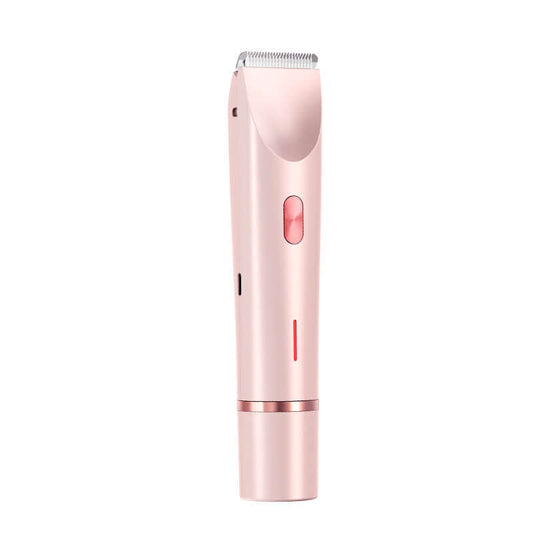 2 In 1 Hair Remover Women's Double Head Shaver Private Pubic Hair Trimmer Electric Razor Wet Dry Electric Body Hair $58.05 Dana Fashion Color: Blue set1 Power supply mode: USB Beauty Tools Overview: 1. Comfortable and Safe Shaving: Engineered for a painle