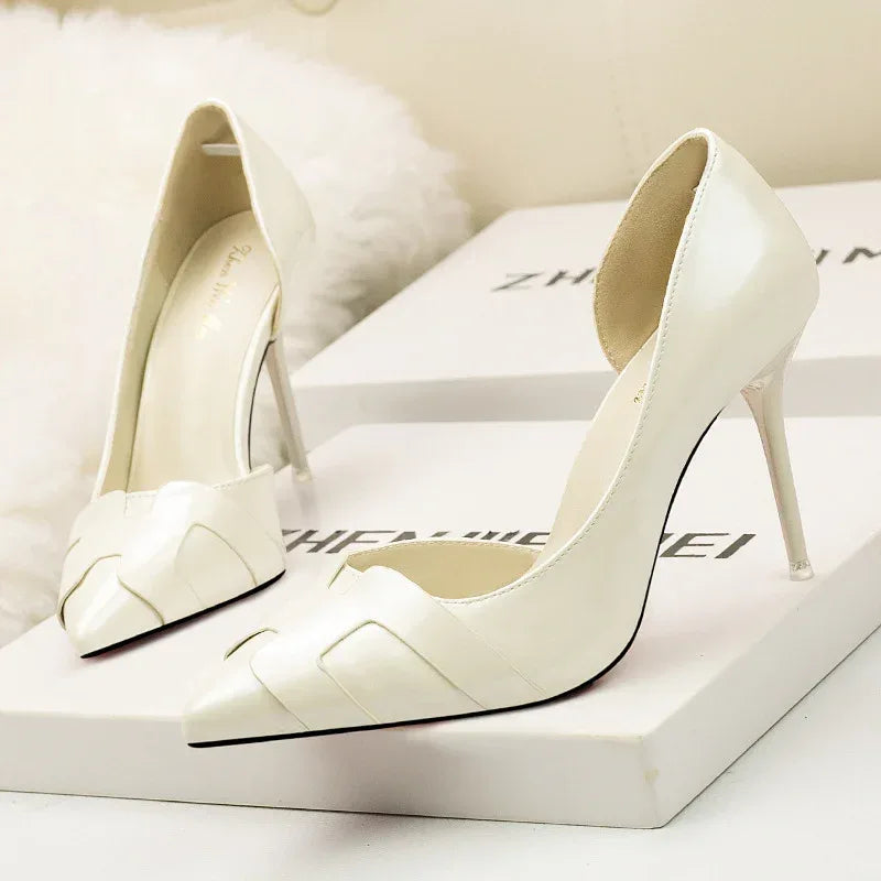 High Heels Stiletto High Heel Side Hollow - DanaFashionstore
