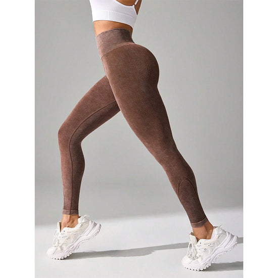 Chemical Fiber High Waist Long Yoga Pants Female - Dana Fashion