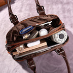 One-shoulder Portable Messenger Large-capacity Soft Leather Female Bag - DanaFashionstore