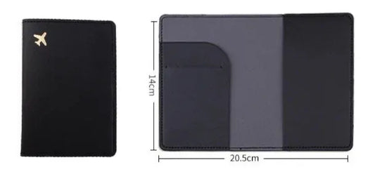 Leather Document Package Travel Protective Case Passport Case - DanaFashionstore