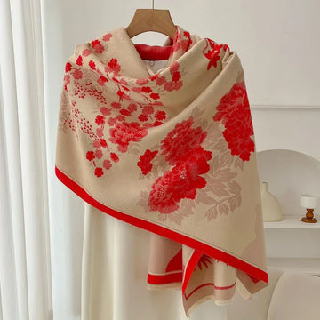 National Peony Blue Beige