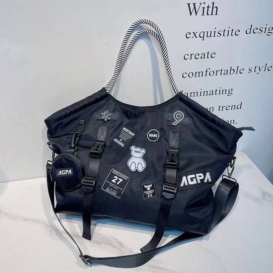 Casual Big Bag Waterproof Nylon Mesh Shoulder Bag - Dana Fashion