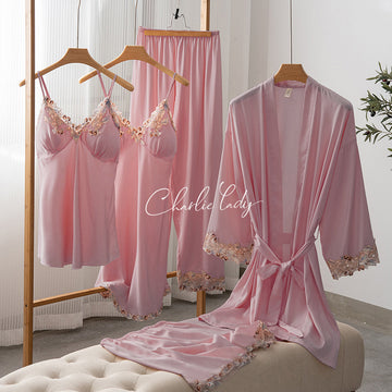 Pink Colorful Lace