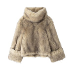 Women's Artificial Fur Fashion Baggy Coat 2026 - Oversized Winter Jacket - DanaFashionstore