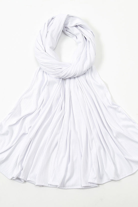 Women's Knitted Thread Cotton Striped Solid Color Scarf