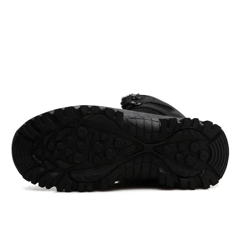 High-top Cotton Shoes For Lovers To Keep Warm In Winter And Thicken With Velvet - DanaFashionstore