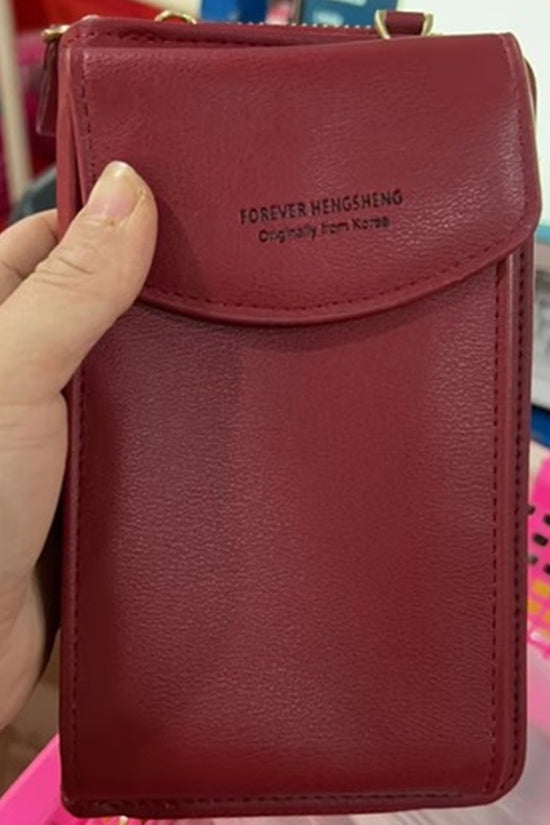 Mobile Phone Bag Zipper Women Diagonal Bag