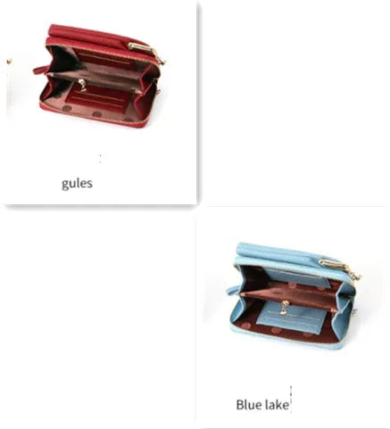 Fashion Lychee Pattern Solid Color Diagonal Shoulder Bag - DanaFashionstore