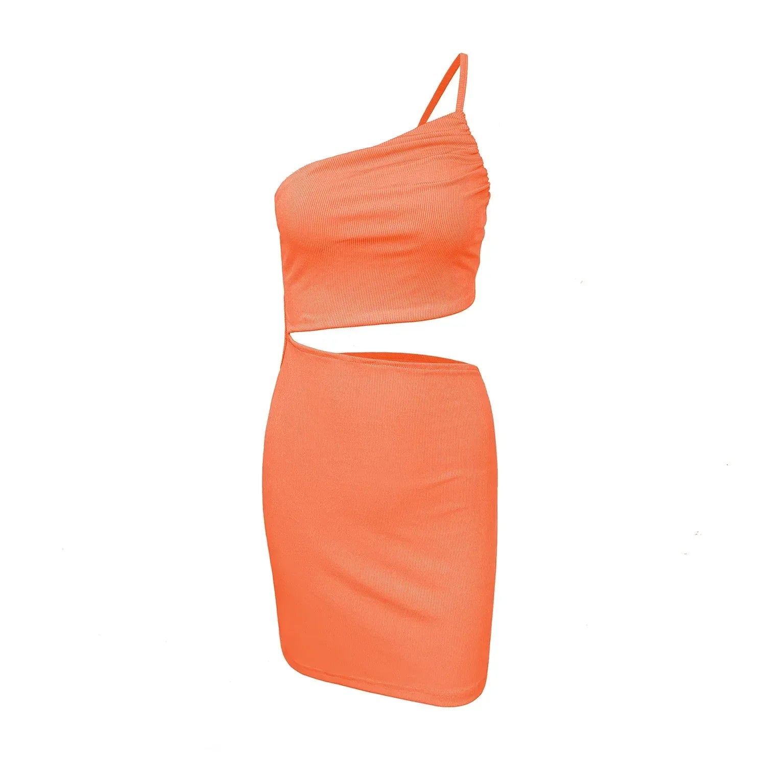 Design Sense Niche Shoulder Drawstring Dress Women - DanaFashionstore