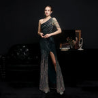 Party Evening Dress Sexy Long Section Was Thin Toast Bride - DanaFashionstore