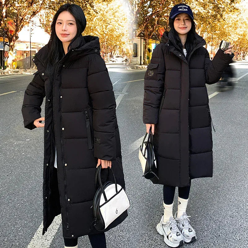 Cold-Proof Cotton-Padded Jacket 2026 - Korean Thick Fashion Coat - DanaFashionstore
