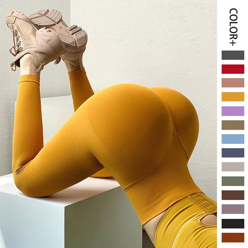 Hip Lifting Fitness Leggings Tummy Control Workout Running Gym Yoga Pants For Women - DanaFashionstore