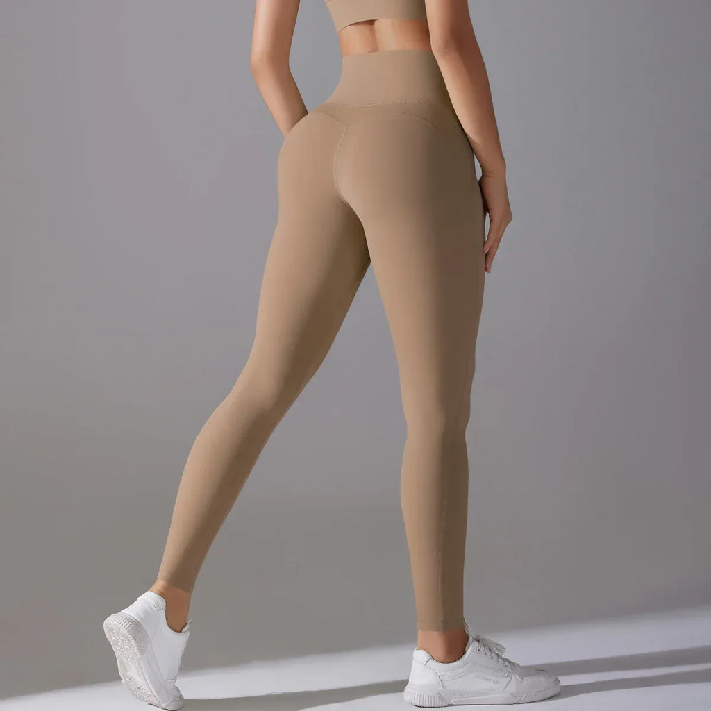 Internet Celebrity High Waist Hip Lift Nude Feel Hot Pants Yoga Pants Women - DanaFashionstore