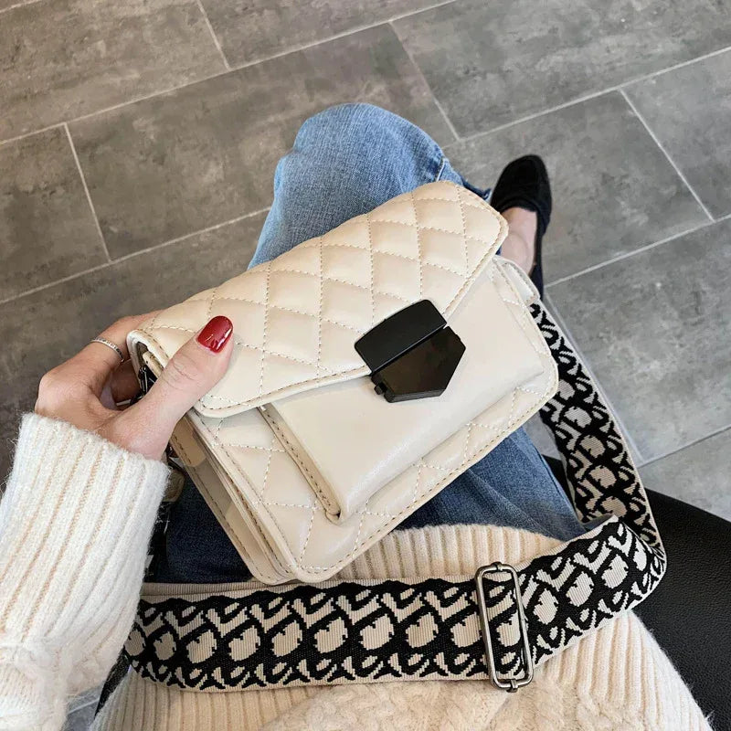 Simple Women's Fashion Shoulder Diamond Crossbody Bag - DanaFashionstore