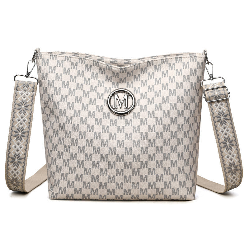 Soft Leather Retro Simple All-match Fashion Shoulder Bag - Dana Fashion