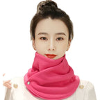 Women's Warm Plush Scarf Ins Cute And Versatile - DanaFashionstore