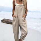 Vintage Print Loose Jumpsuit 2026 - European American Style Jumpsuit - DanaFashionstore
