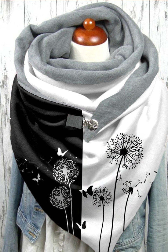Women's Fashion Leisure Warm Clip Scarf