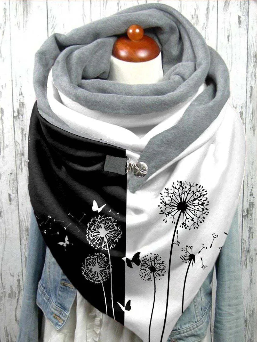 Women's Fashion Leisure Warm Clip Scarf - DanaFashionstore