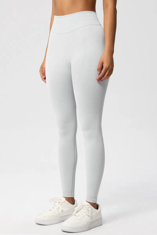 Sexy High Elastic Women's Solid Tights High Waist Workout Yoga Leggings, Scrunch Butt Lifting Elastic Pants, Tummy Control Butt Lifting Workout Yoga Athletic Pants - Dana Fashion