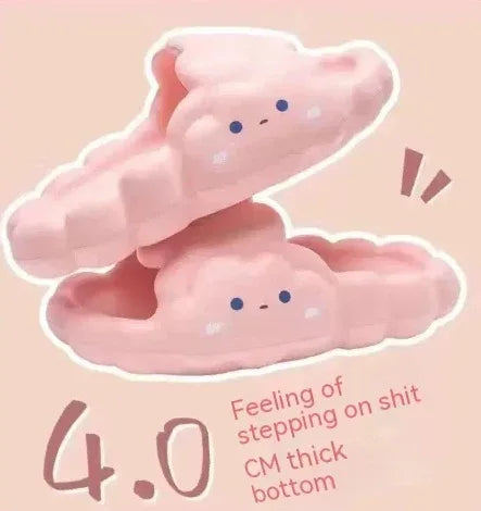 Home Bathroom Bathing Cloud Slippery Slippers - DanaFashionstore