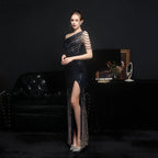 Party Evening Dress Sexy Long Section Was Thin Toast Bride - DanaFashionstore