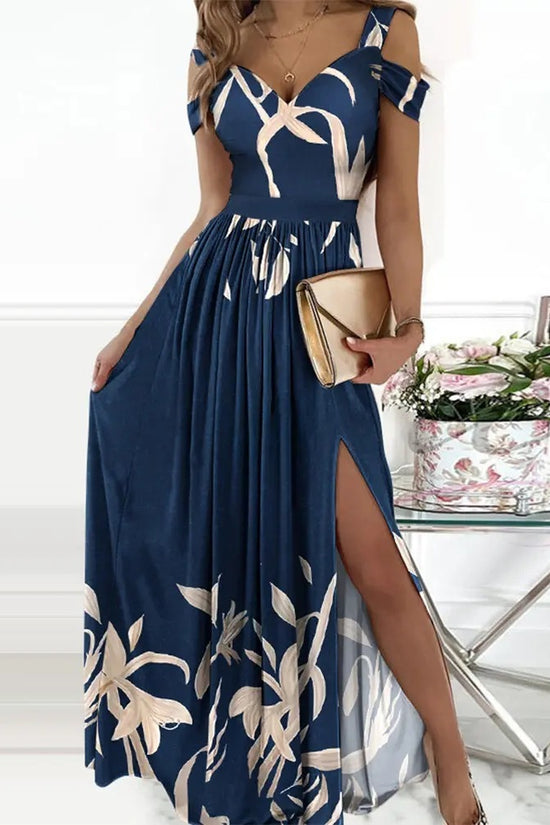 Long Floor Length Elegant Greek Style Pleated Dress