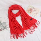 Fashion Cashmere Dual-use Shawl Warm Scarf - DanaFashionstore