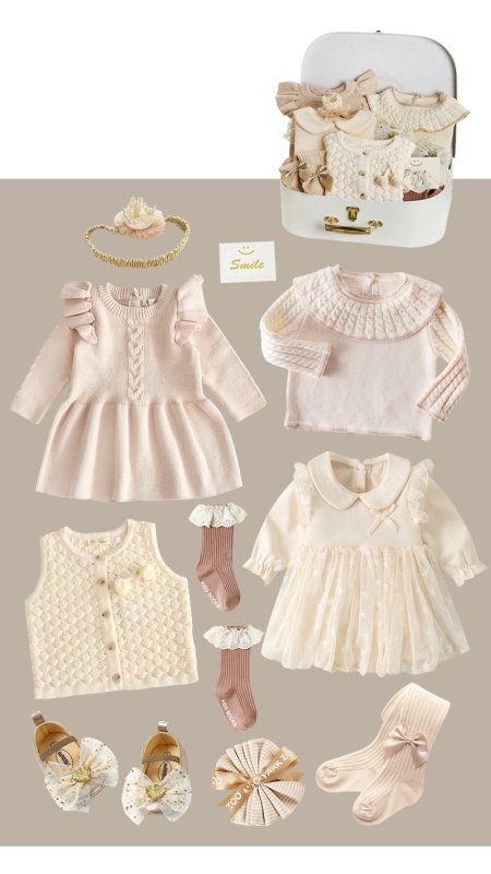 Babies' One-year-old Hand-held Hundred Days Dress Supplies $200.62 Dana Fashion style: 6 Style Size: 66cm Baby Clothing Product information: Fabric: Pure cotton (100%) Style: princess Applicable gender: female Clothing placket: single-breasted Number of p