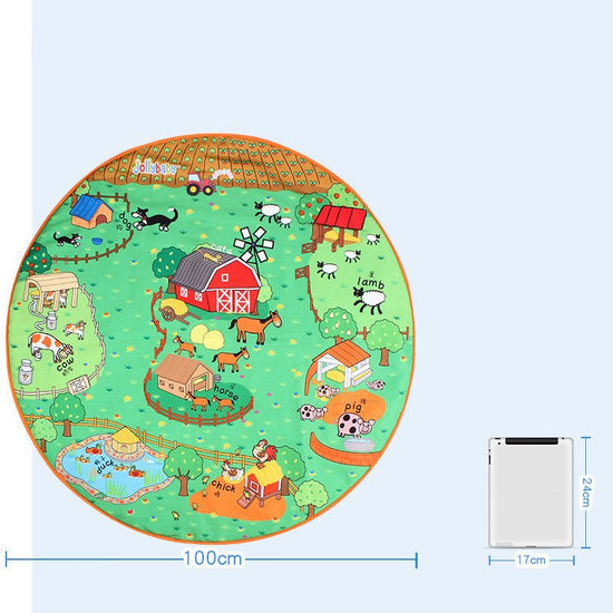 Baby Baby Play Blanket Early Education Animal Toys $173.19 Dana Fashion style: Farm game blanket Toys & Hobbies Product information: Ability training: emotion, vision, intellectual development, crawling, hands-on brain, grasping, senses, hand-eye coordina