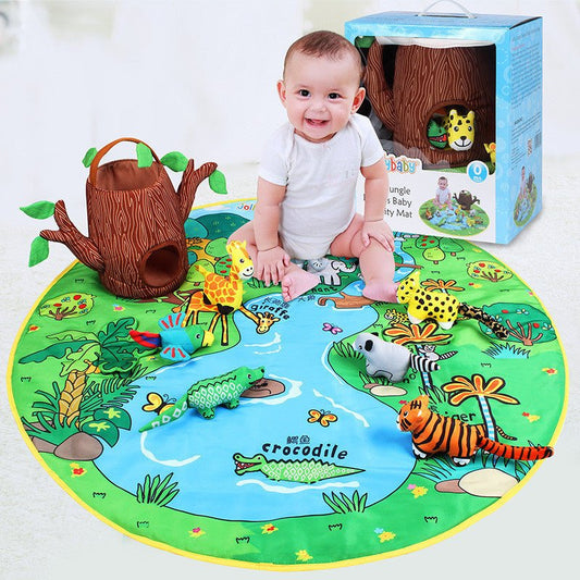 Baby Baby Play Blanket Early Education Animal Toys $173.19 Dana Fashion style: Farm game blanket Toys & Hobbies Product information: Ability training: emotion, vision, intellectual development, crawling, hands-on brain, grasping, senses, hand-eye coordina