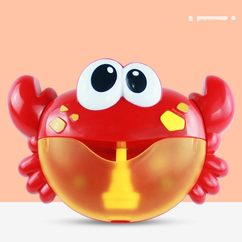 Baby Bath Toys Bubble Music Machine $31.18 Dana Fashion Color: Crab Toys & Hobbies Overview: 1. Soothing Baby: The bubble making machine is fun to play and can soothe the baby. Allow them to enjoy the fun of bathing. You only need to add bath liquid to sp