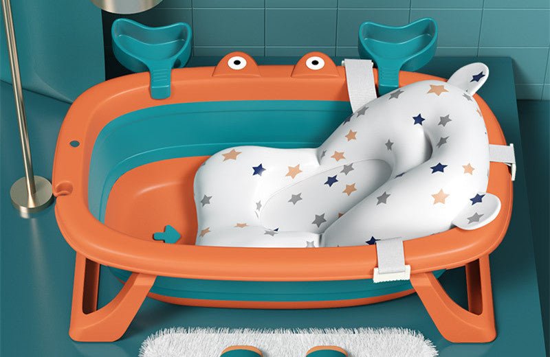 Baby Bathtub Foldable Bathtub Newborn Products $128.21 Dana Fashion Color: Chen orange color with suspens Baby & Mother Product Information： Item No.: Children's Crab Bath Supply category: spot Brand: kid1st Place of Origin: Zhejiang material: plastic Bas