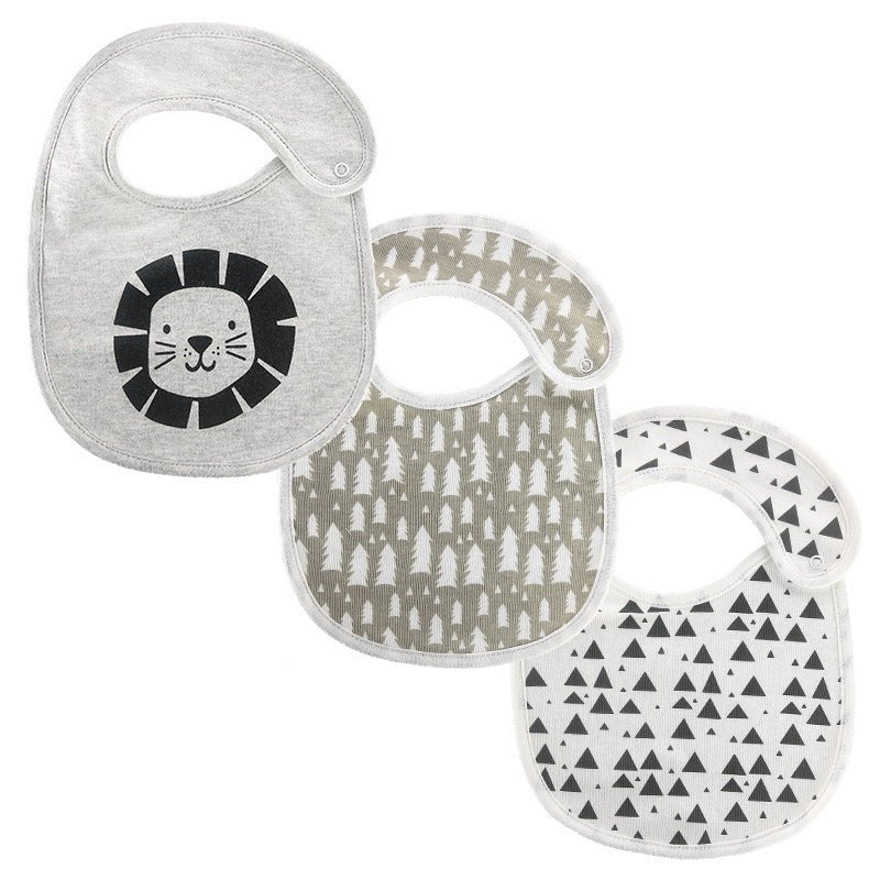 Baby Bibs, Babies Accessories $19.29 Dana Fashion Color: Animal World Child size: 15.5X20cm quantity: 3PCS Baby & Mother Product features: Applicable gender ： Both male and female pattern ： Animals, patterns, stripes, cartoons, avatars, letters, prints, a