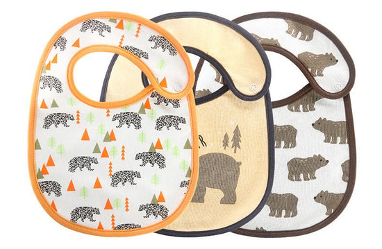 Baby Bibs, Babies Accessories $21.70 Dana Fashion Color: Mother bear Child size: 15.5X20cm quantity: 3PCS Baby & Mother Product features: Applicable gender ： Both male and female pattern ： Animals, patterns, stripes, cartoons, avatars, letters, prints, as