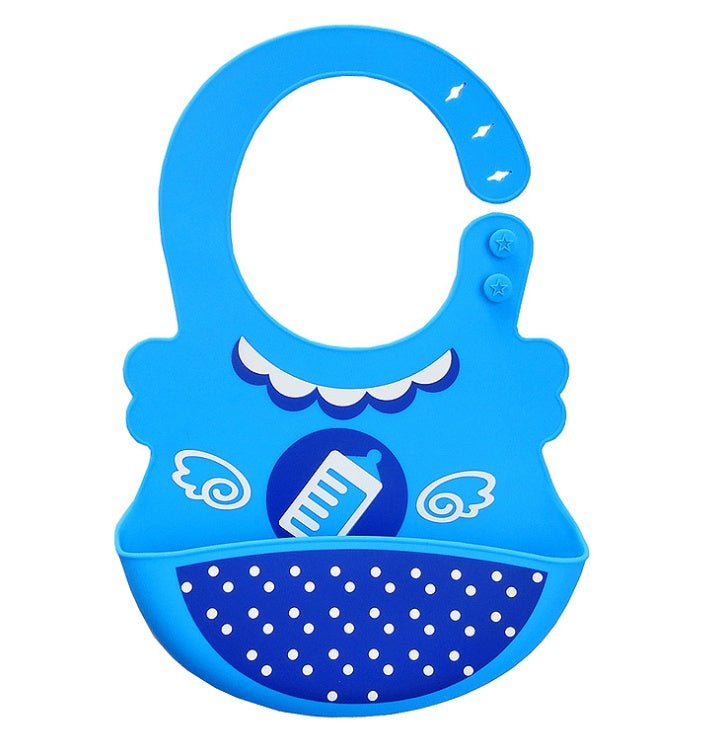 Baby Bibs Waterproof Silicone Feeding Bibs $22.73 Dana Fashion Color: 15 Baby Clothing Overview The baby bucket bib is made from FDA-approved, food-grade silicone with a deep pocket to catch food and drink spills. Eco-chic fashion: Independent artist's de