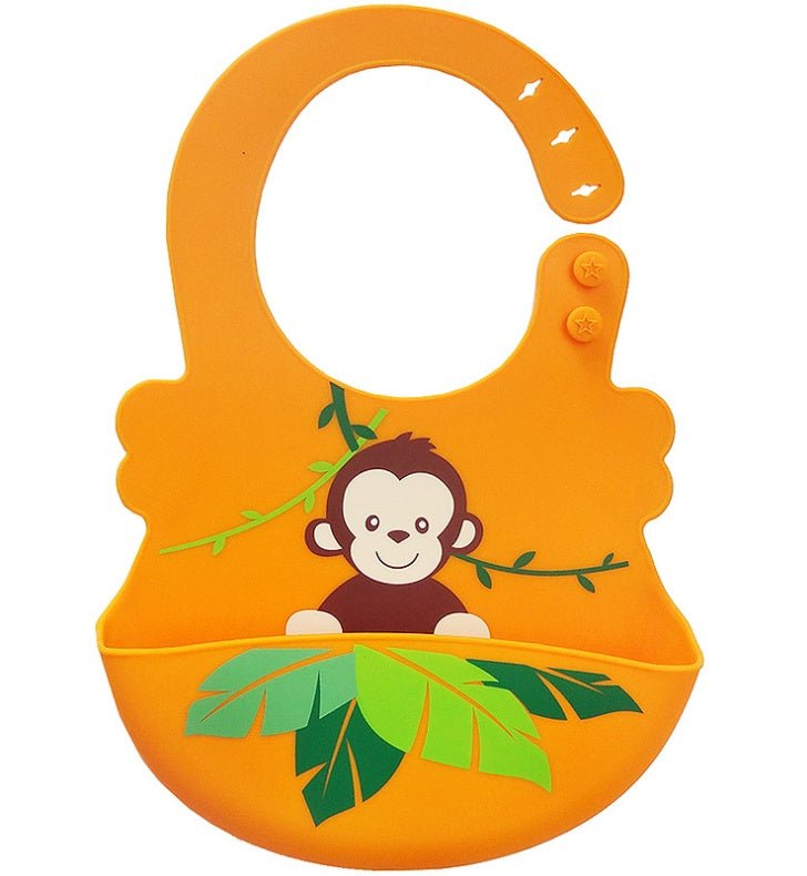 Baby Bibs Waterproof Silicone Feeding Bibs $22.73 Dana Fashion Color: 16 Baby Clothing Overview The baby bucket bib is made from FDA-approved, food-grade silicone with a deep pocket to catch food and drink spills. Eco-chic fashion: Independent artist's de