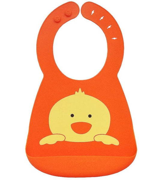 Baby Bibs Waterproof Silicone Feeding Bibs $22.73 Dana Fashion Color: 1 Baby Clothing Overview The baby bucket bib is made from FDA-approved, food-grade silicone with a deep pocket to catch food and drink spills. Eco-chic fashion: Independent artist's des