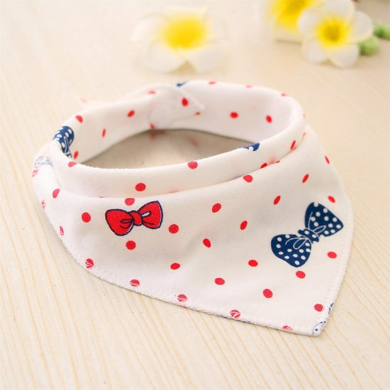 Baby Bibs Waterproof Triangle Cotton Cartoon Child Baberos Bandana Bibs Dribble Bibs Newborn Slabber Absorbent Cloth $14.15 Dana Fashion Color: 42 style Baby & Mother Overview: These baby bandana bibs are made of 100% soft and absorbent organic cotton on