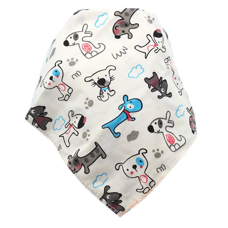 Baby Bibs Waterproof Triangle Cotton Cartoon Child Baberos Bandana Bibs Dribble Bibs Newborn Slabber Absorbent Cloth $14.78 Dana Fashion Color: 11 style Baby & Mother Overview: These baby bandana bibs are made of 100% soft and absorbent organic cotton on