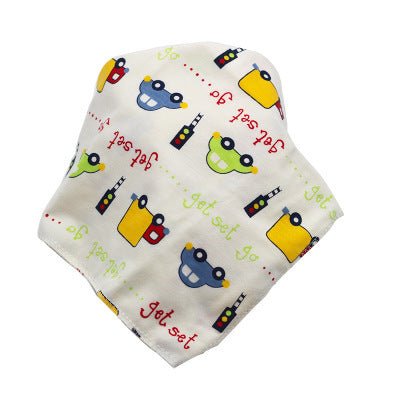 Baby Bibs Waterproof Triangle Cotton Cartoon Child Baberos Bandana Bibs Dribble Bibs Newborn Slabber Absorbent Cloth $13.39 Dana Fashion Color: 23 style Baby & Mother Overview: These baby bandana bibs are made of 100% soft and absorbent organic cotton on
