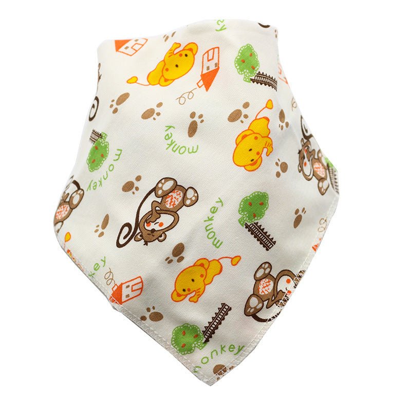 Baby Bibs Waterproof Triangle Cotton Cartoon Child Baberos Bandana Bibs Dribble Bibs Newborn Slabber Absorbent Cloth $14.78 Dana Fashion Color: 13 style Baby & Mother Overview: These baby bandana bibs are made of 100% soft and absorbent organic cotton on
