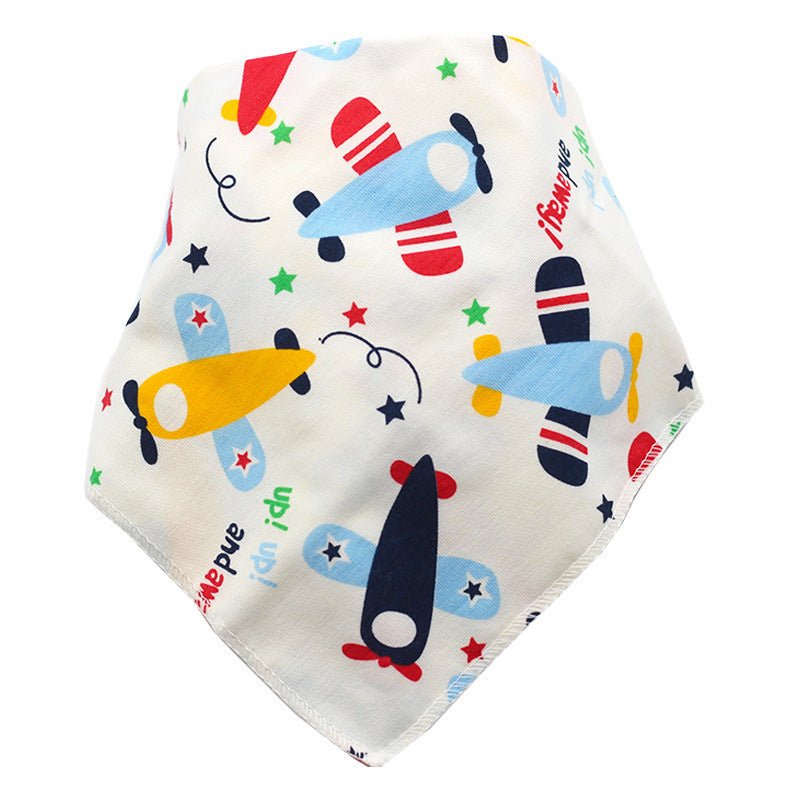 Baby Bibs Waterproof Triangle Cotton Cartoon Child Baberos Bandana Bibs Dribble Bibs Newborn Slabber Absorbent Cloth $14.93 Dana Fashion Color: 1 style Baby & Mother Overview: These baby bandana bibs are made of 100% soft and absorbent organic cotton on t