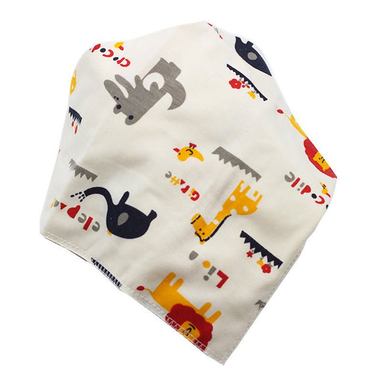 Baby Bibs Waterproof Triangle Cotton Cartoon Child Baberos Bandana Bibs Dribble Bibs Newborn Slabber Absorbent Cloth $14.78 Dana Fashion Color: 10 style Baby & Mother Overview: These baby bandana bibs are made of 100% soft and absorbent organic cotton on