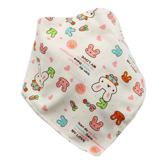 Baby Bibs Waterproof Triangle Cotton Cartoon Child Baberos Bandana Bibs Dribble Bibs Newborn Slabber Absorbent Cloth $13.39 Dana Fashion Color: 2 style Baby & Mother Overview: These baby bandana bibs are made of 100% soft and absorbent organic cotton on t